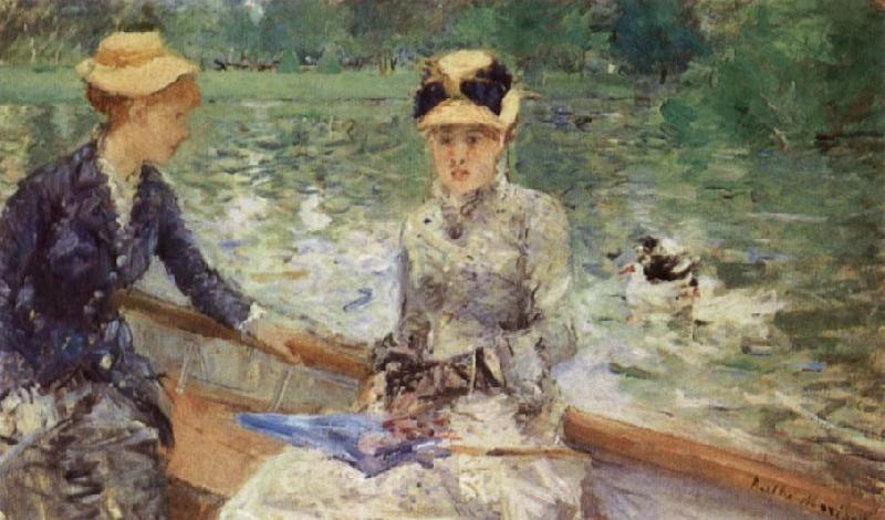 Berthe Morisot Summer day Norge oil painting art